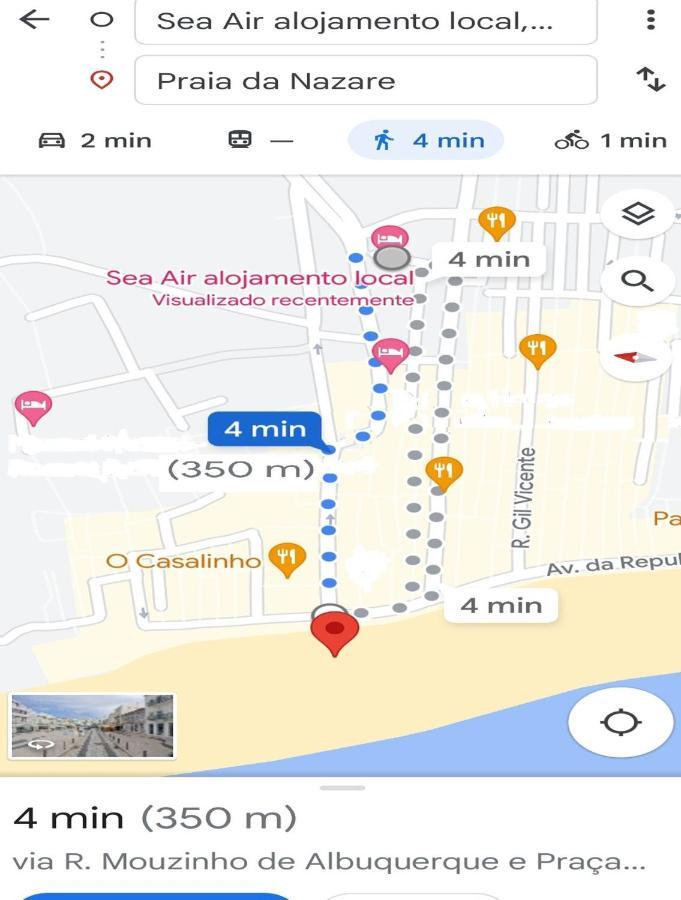 Sea Air Alojamento Local นาซาเร ภายนอก รูปภาพ